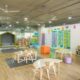 bright classroom for kids