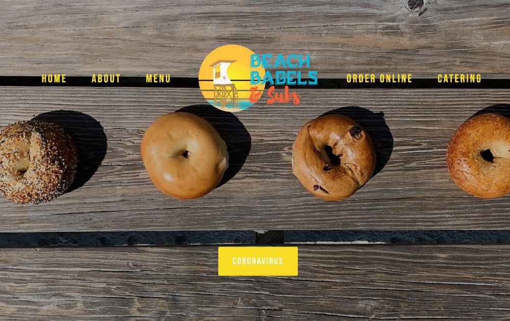 beach bagels website