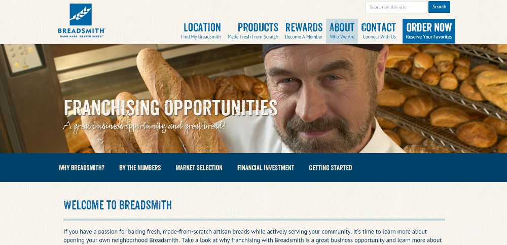 breadsmith website