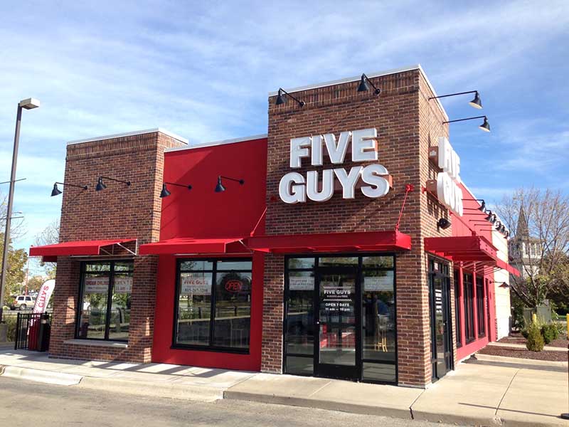 five guys store