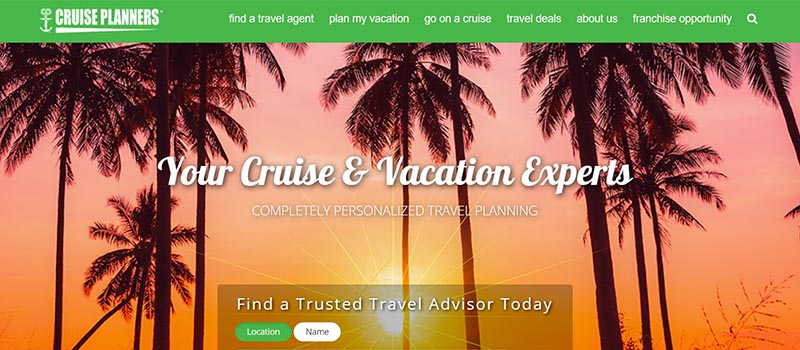 cruise planners website screenshot