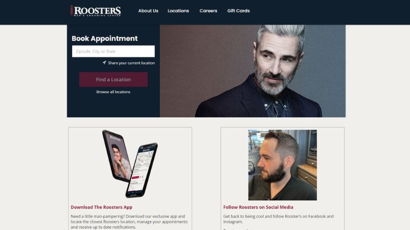 roosters men grooming homepage