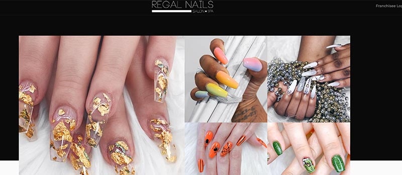 regal nails screenshot