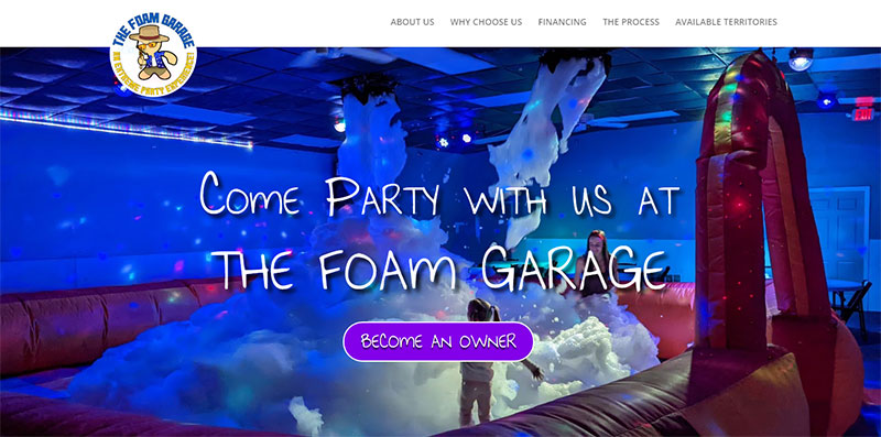 the foam garage screenshot