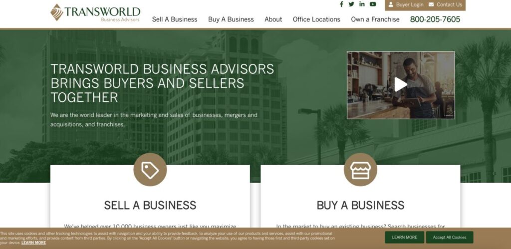 Transworld Business Advisors screenshot