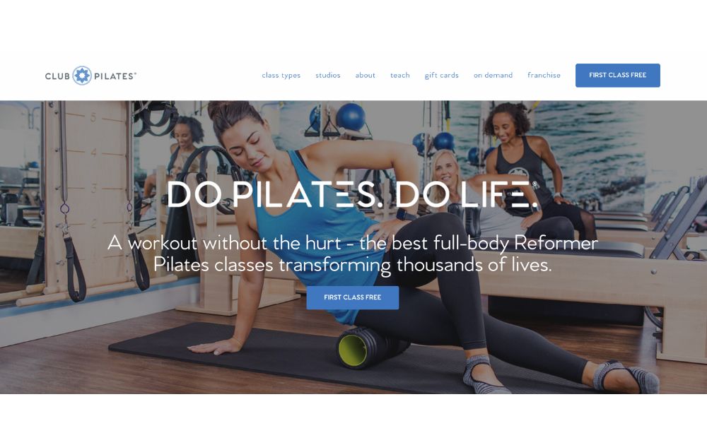 Club Pilates screenshot