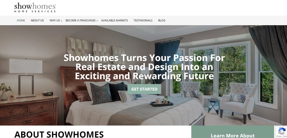 showhomes screenshot