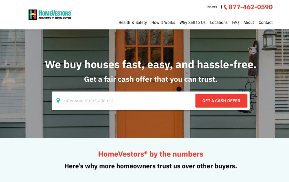 homevestors of america screenshot