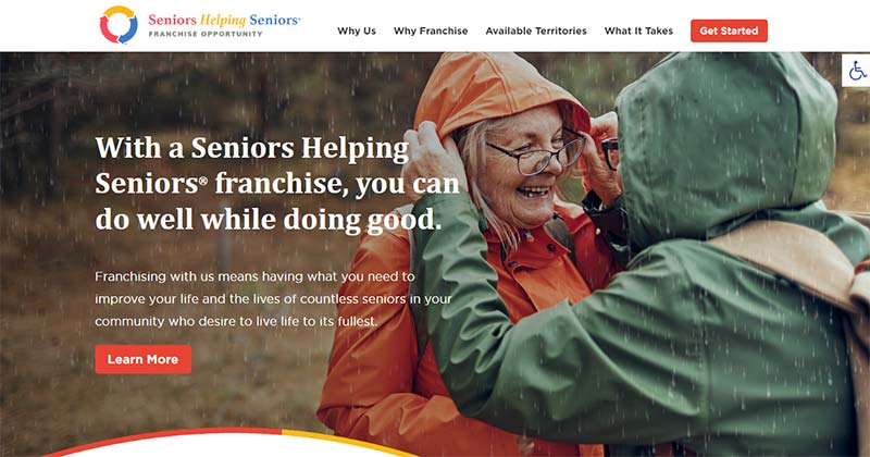 seniors helping seniors screenshot