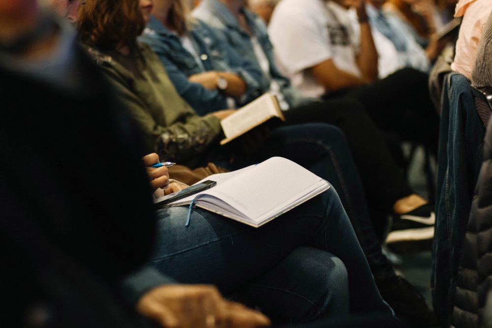 people in a conference