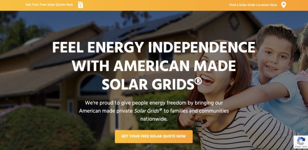 solar grids website