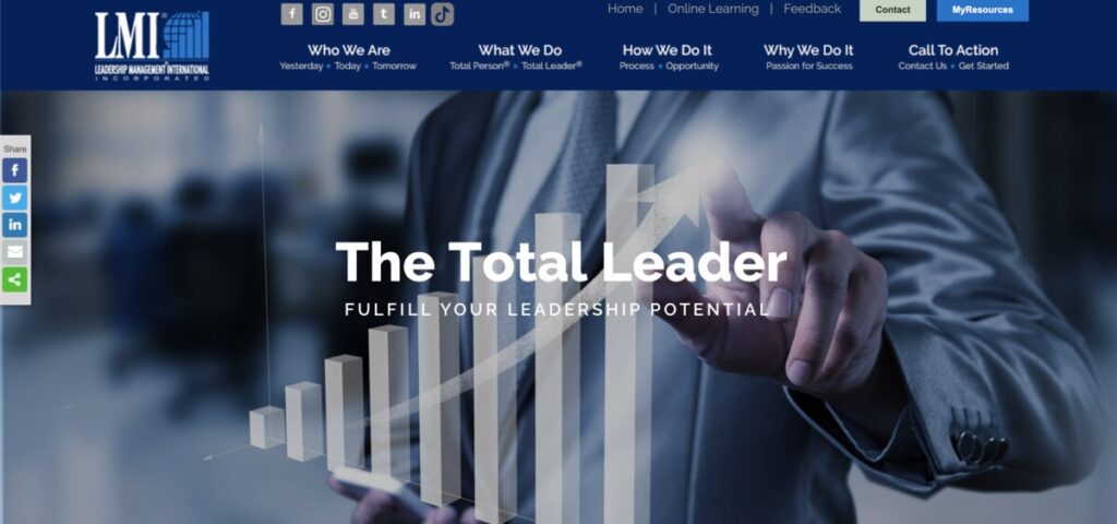 leadership management international screenshot