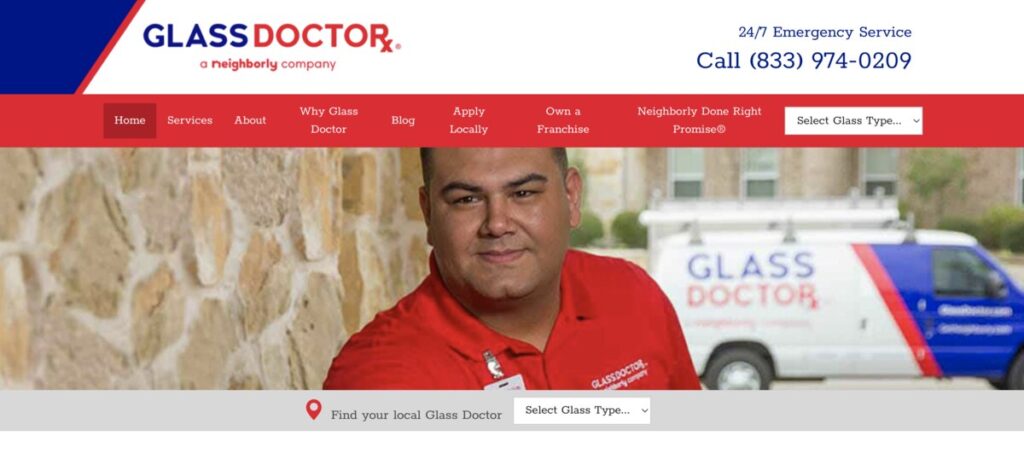 glass doctor screenshot