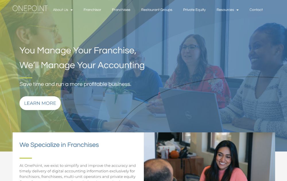 franchise accountant example