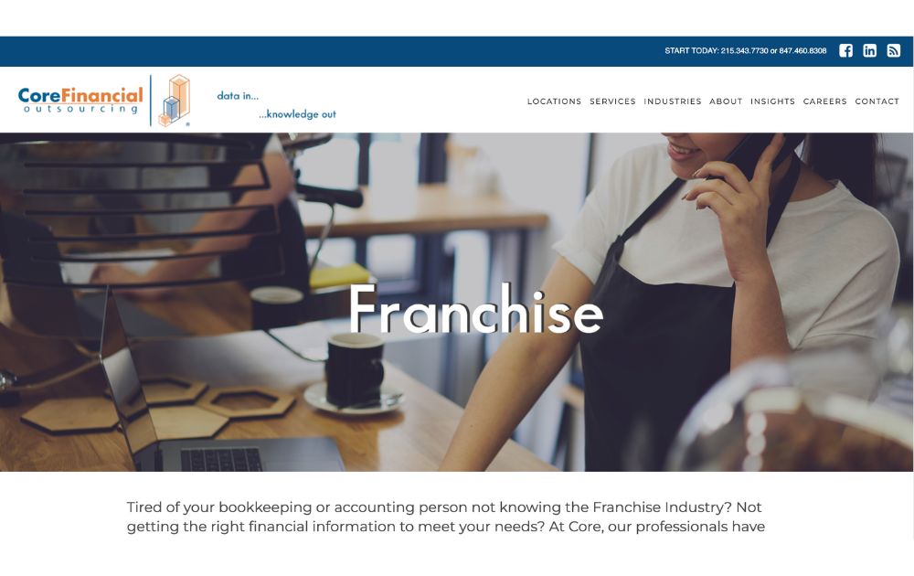 franchise accountant example