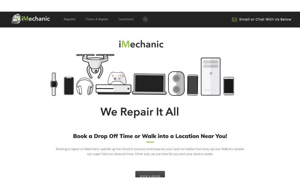 iMechanic home page