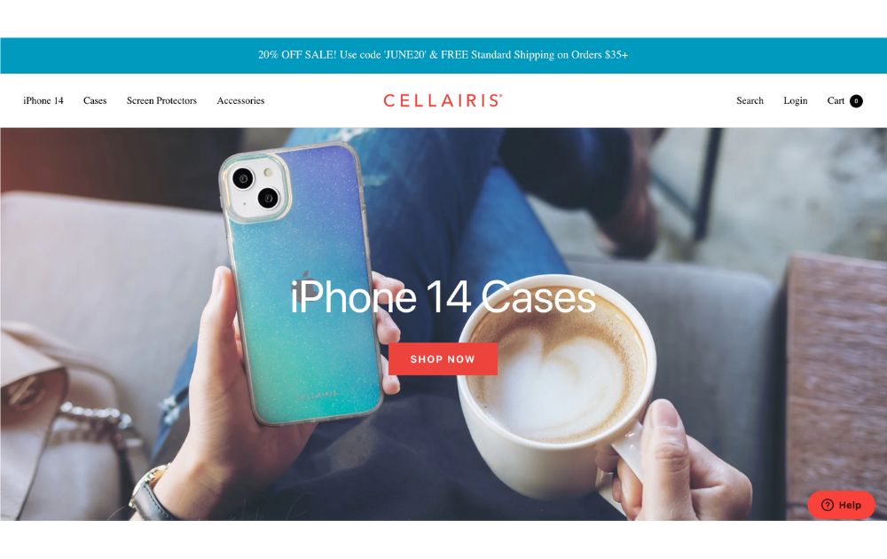 Cellairis home page