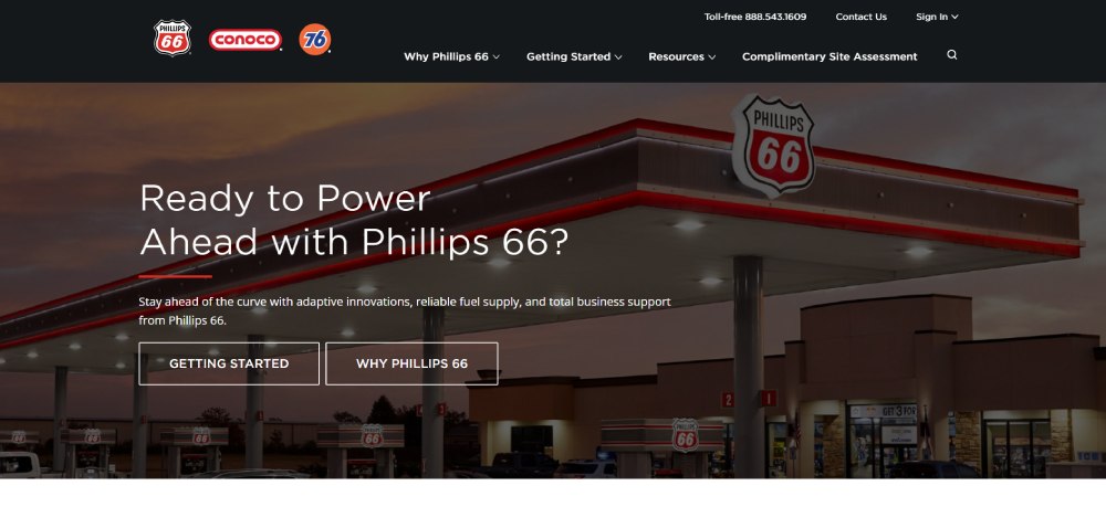 phillips 66 retailer website