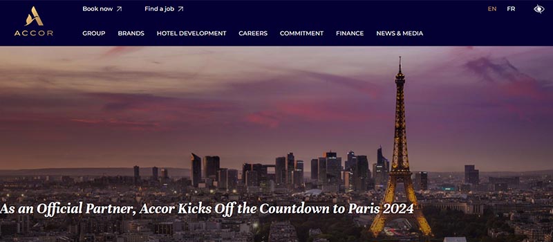 accor website